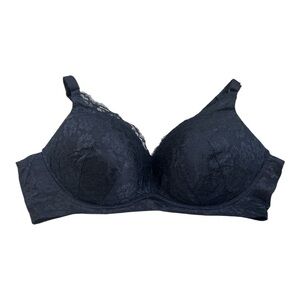 Torrid Curve Elegant Black Lace wire free Bra Sz 50C, 010